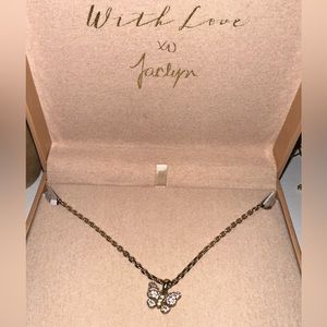 Jaclyn Roxanne the butterfly necklace